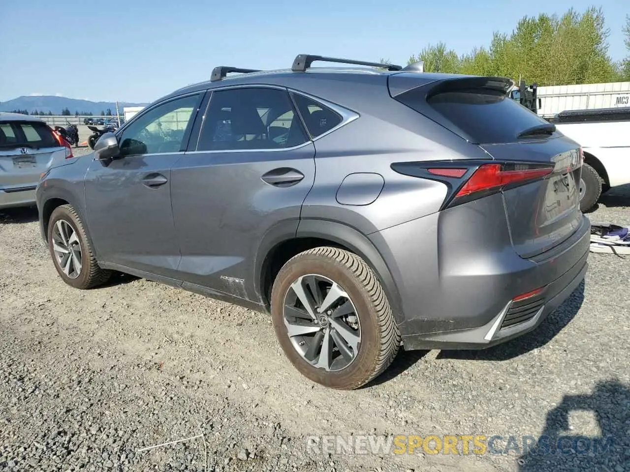 2 Photograph of a damaged car JTJGJRDZ1M2152515 LEXUS NX 2021