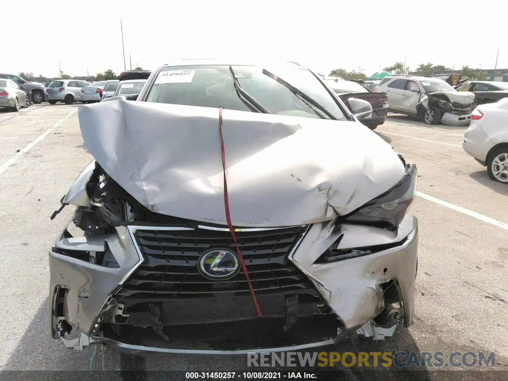 6 Photograph of a damaged car JTJGJRDZ1M2162171 LEXUS NX 2021