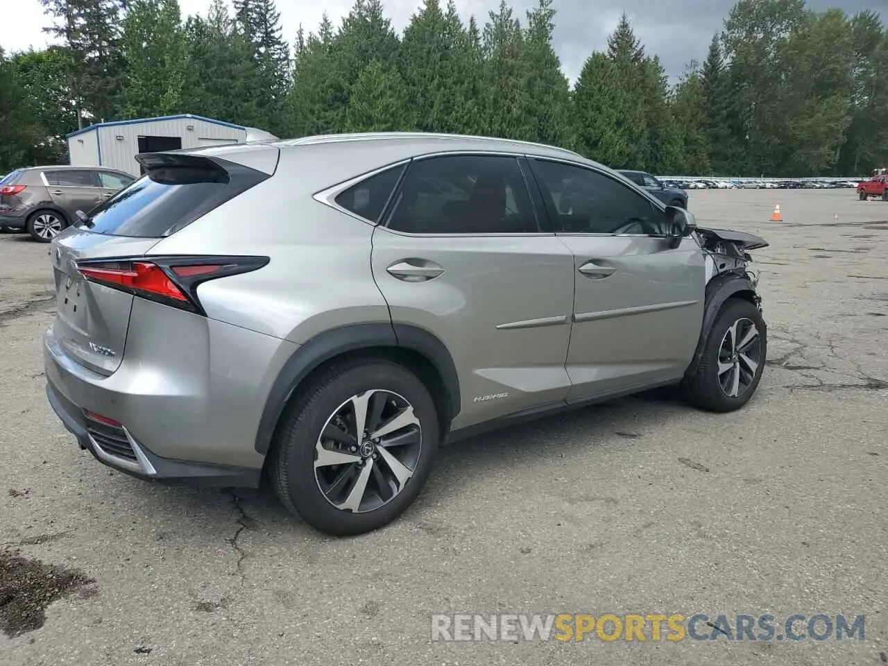 3 Photograph of a damaged car JTJGJRDZ2M2167458 LEXUS NX 2021