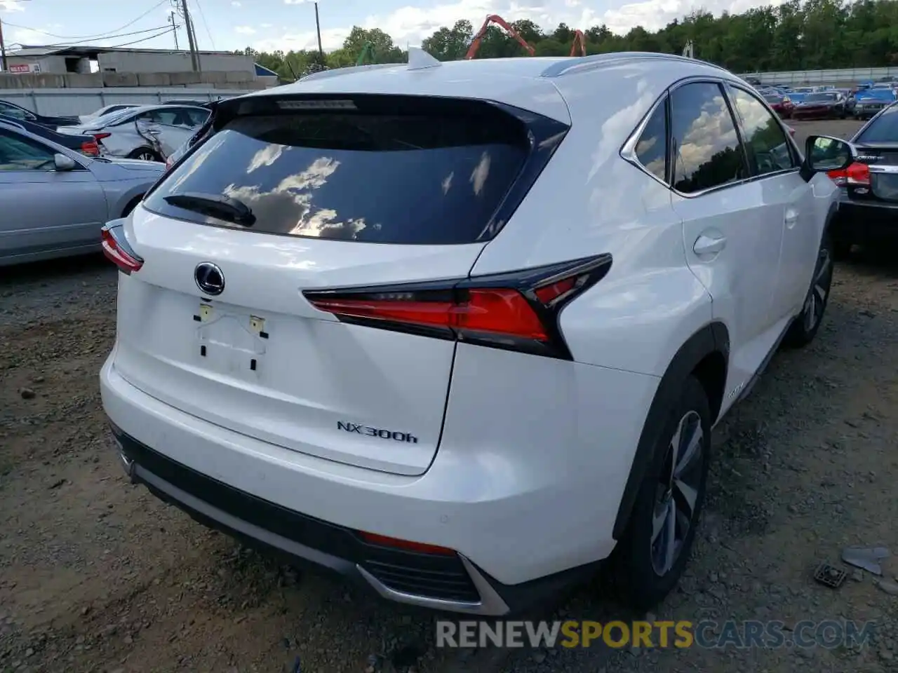 4 Photograph of a damaged car JTJGJRDZ2M5011323 LEXUS NX 2021