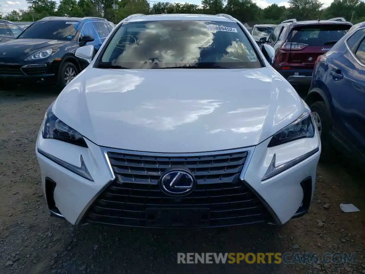 9 Photograph of a damaged car JTJGJRDZ2M5011323 LEXUS NX 2021