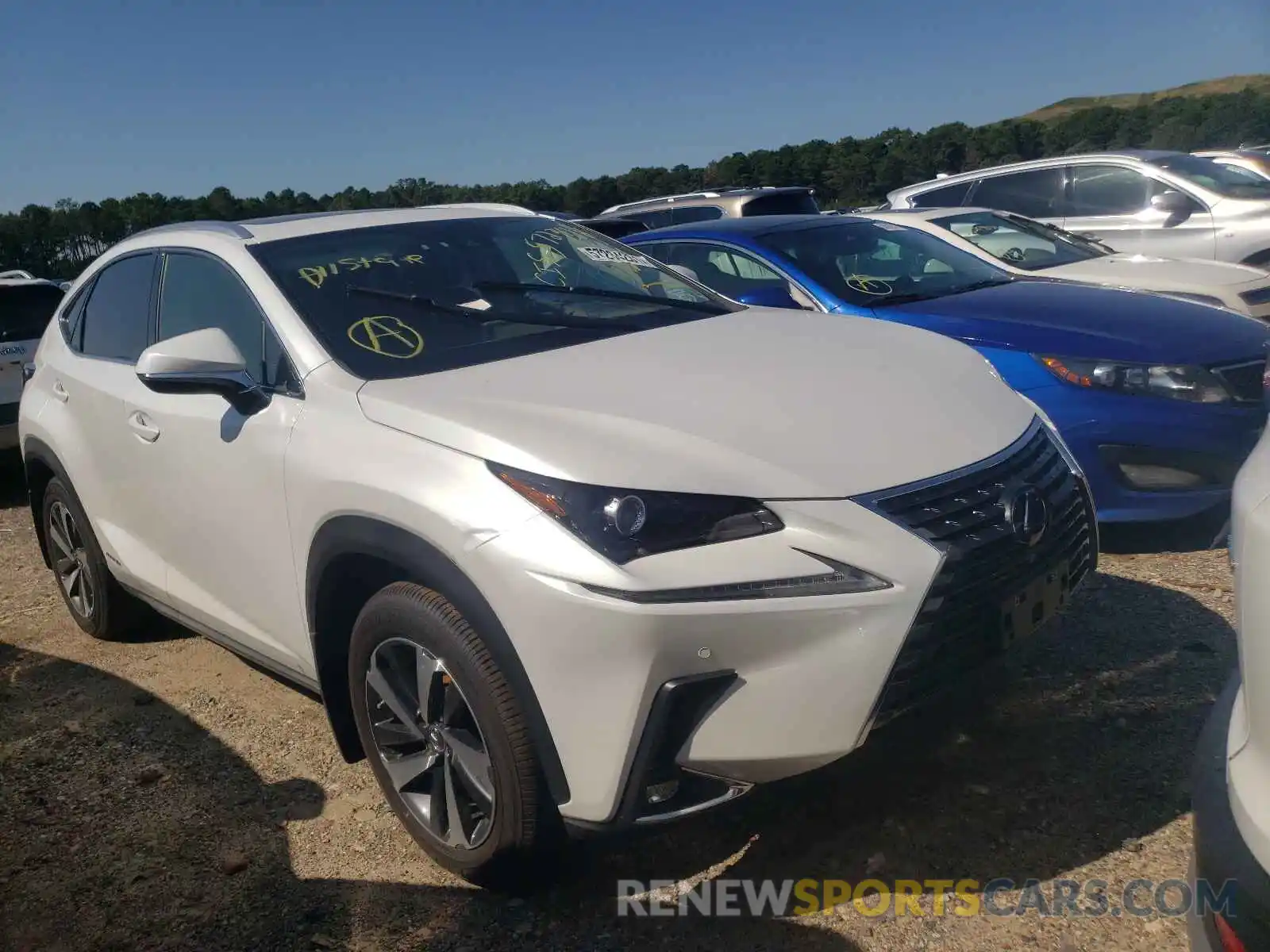 1 Photograph of a damaged car JTJGJRDZ2M5015064 LEXUS NX 2021