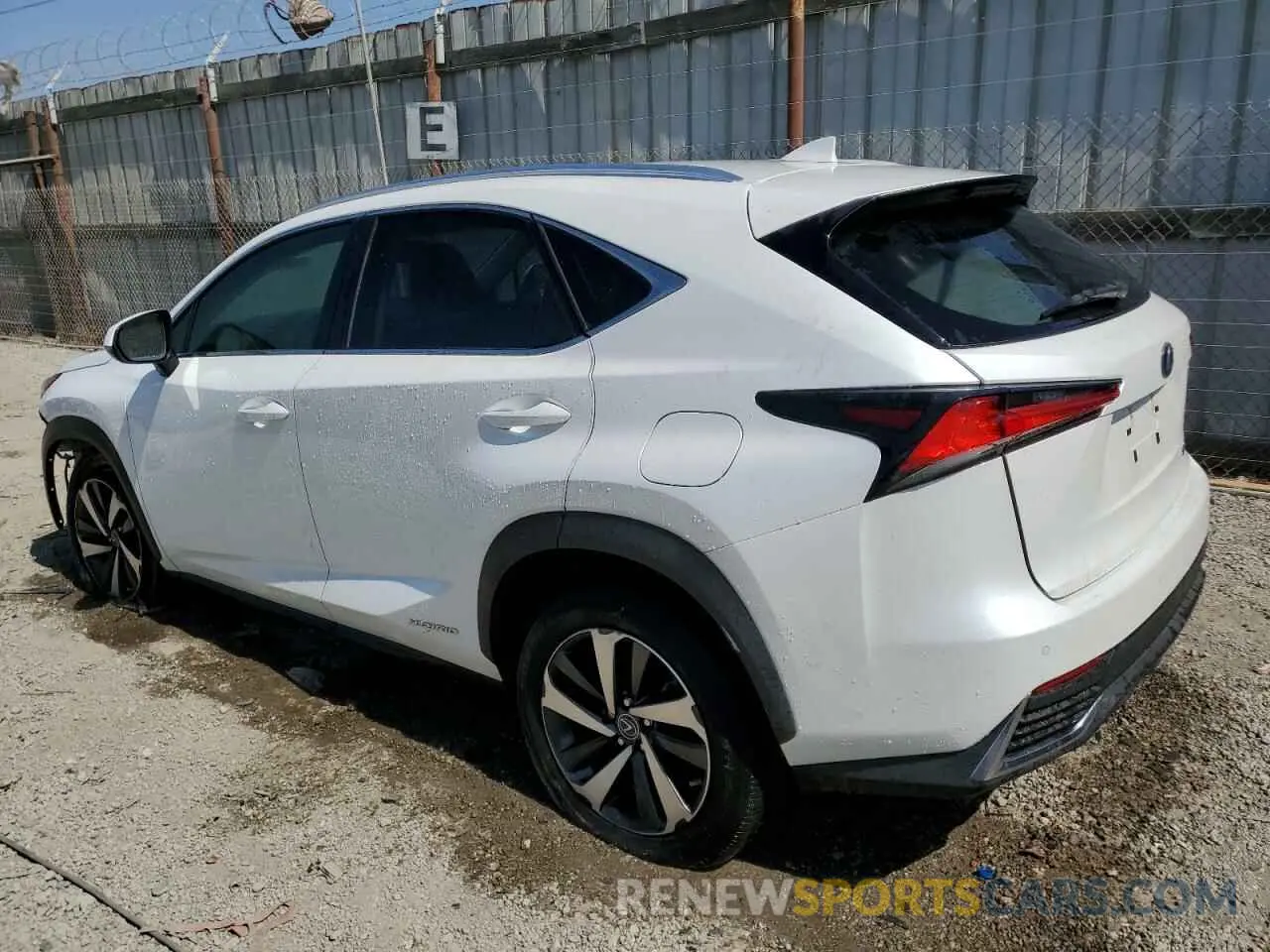 2 Photograph of a damaged car JTJGJRDZ3M2148594 LEXUS NX 2021
