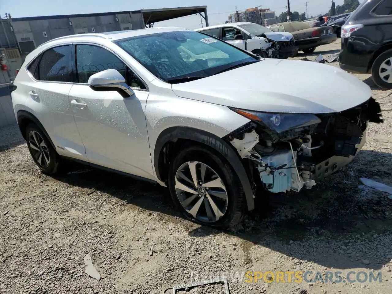 4 Photograph of a damaged car JTJGJRDZ3M2148594 LEXUS NX 2021