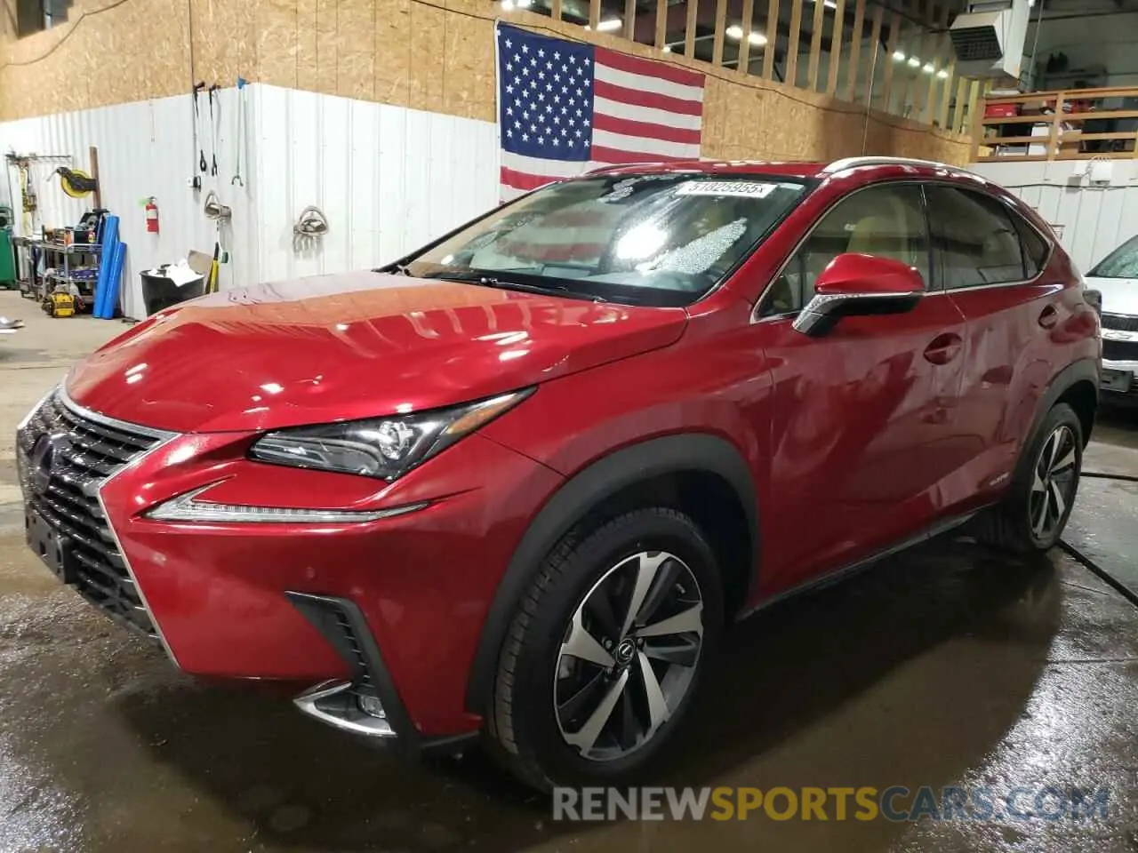 1 Photograph of a damaged car JTJGJRDZ3M2166206 LEXUS NX 2021