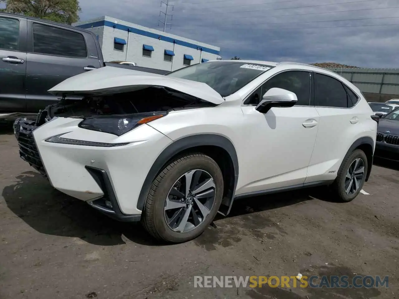 1 Photograph of a damaged car JTJGJRDZ3M5011976 LEXUS NX 2021