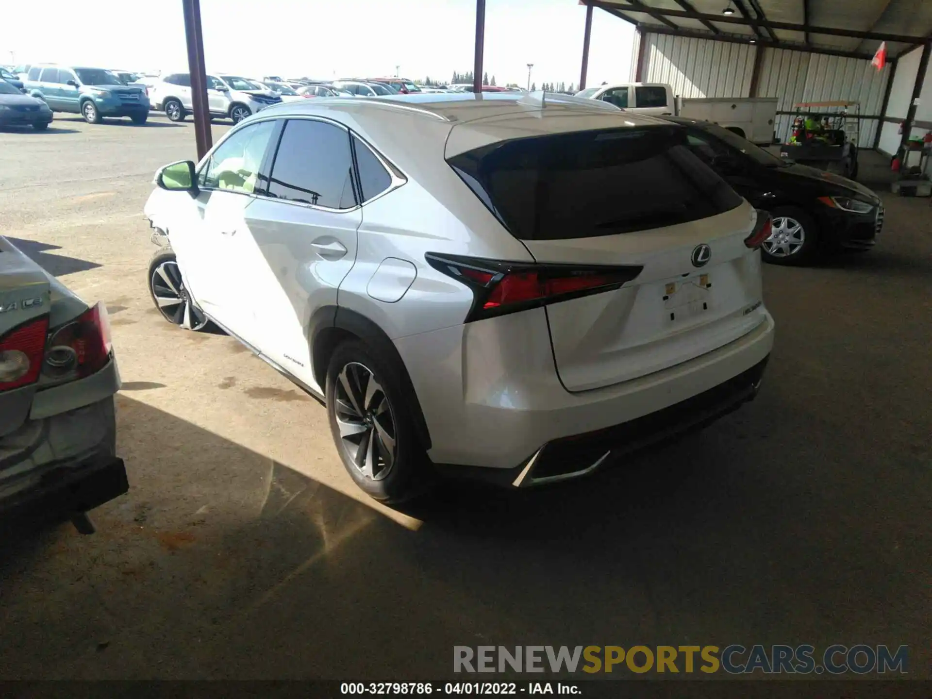 3 Photograph of a damaged car JTJGJRDZ3M5014604 LEXUS NX 2021