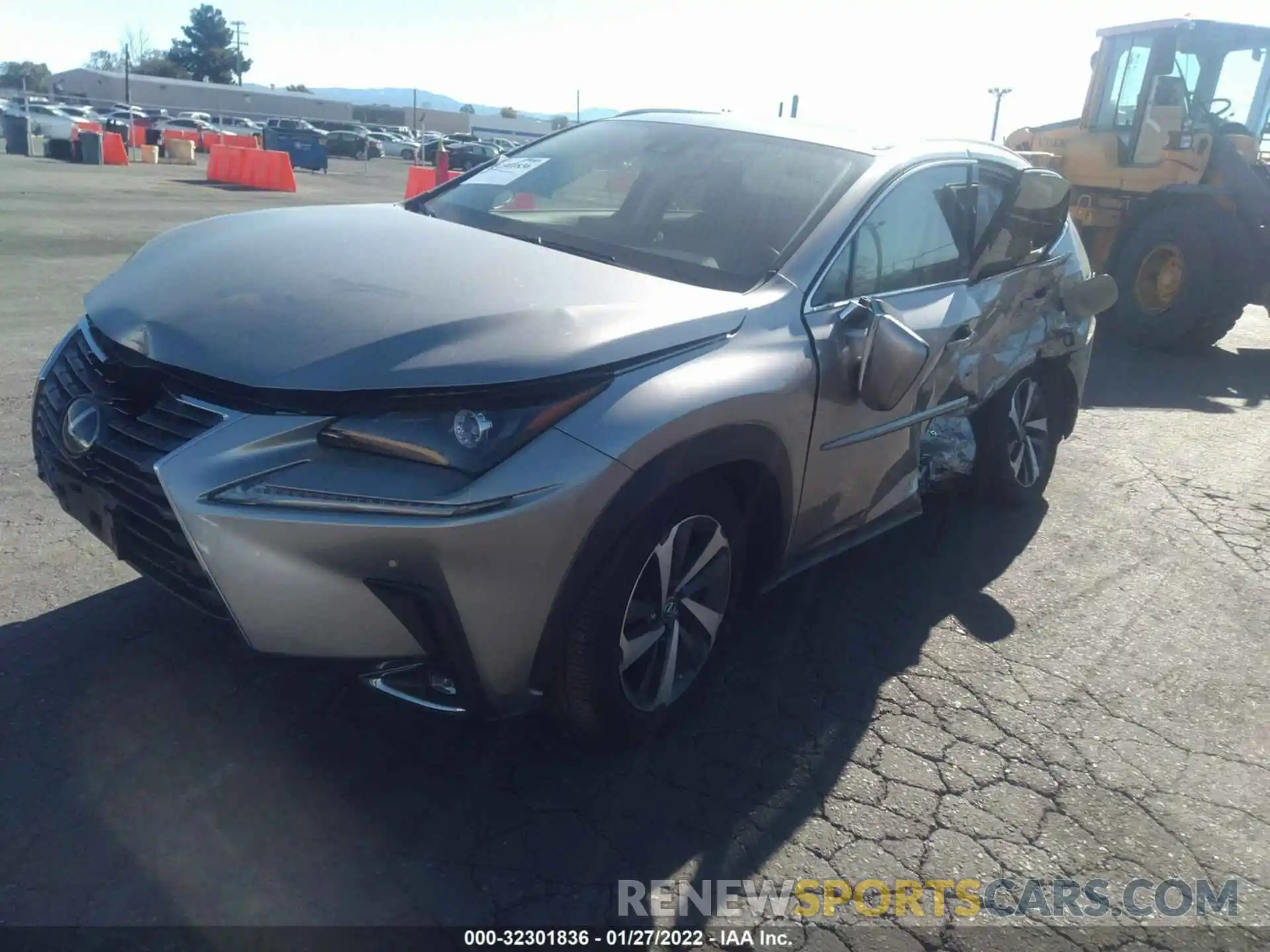 2 Photograph of a damaged car JTJGJRDZ4M2149978 LEXUS NX 2021