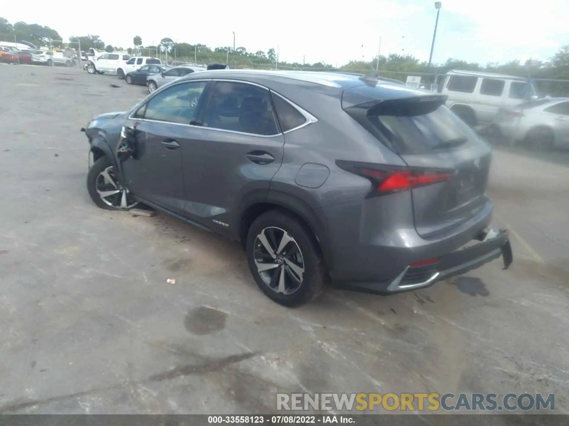 3 Photograph of a damaged car JTJGJRDZ5M2163128 LEXUS NX 2021