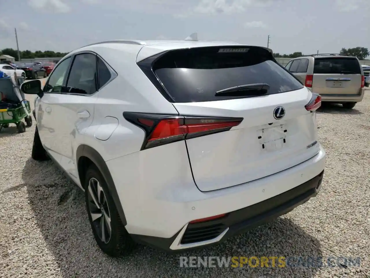 3 Photograph of a damaged car JTJGJRDZ5M2166613 LEXUS NX 2021