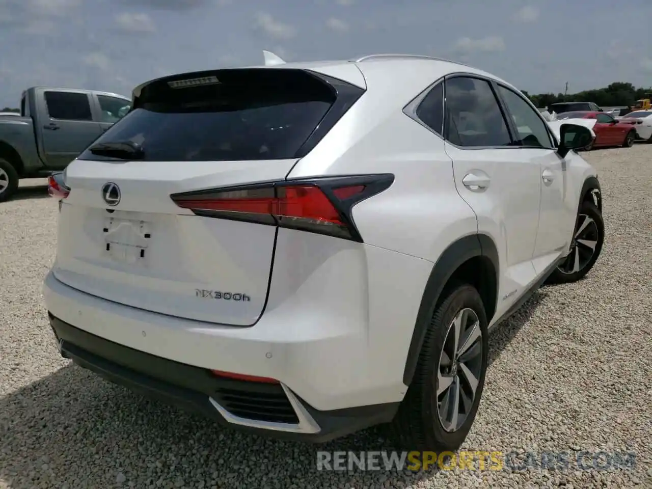 4 Photograph of a damaged car JTJGJRDZ5M2166613 LEXUS NX 2021