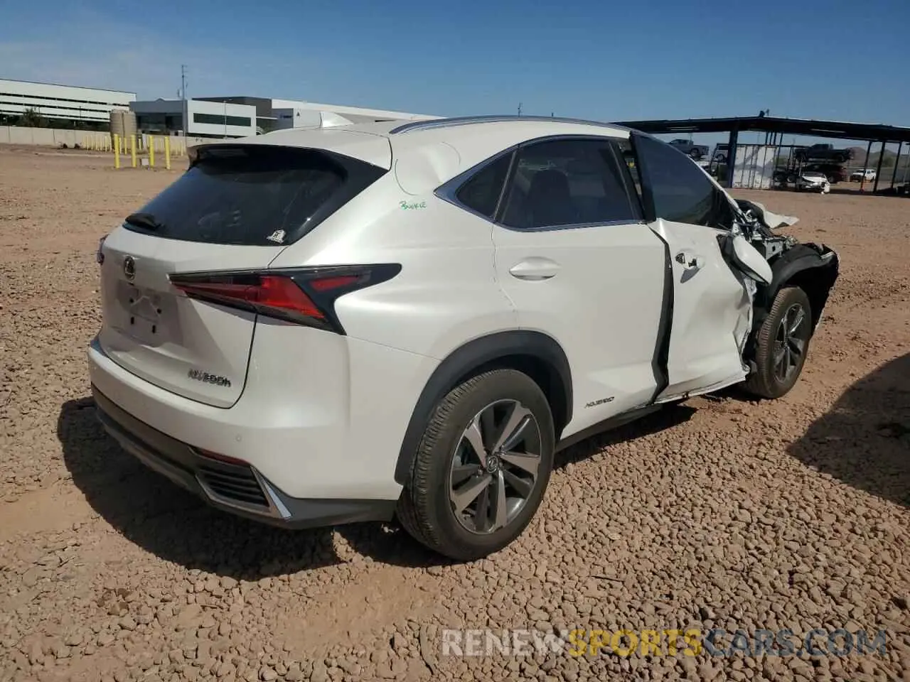 3 Photograph of a damaged car JTJGJRDZ6M5013303 LEXUS NX 2021