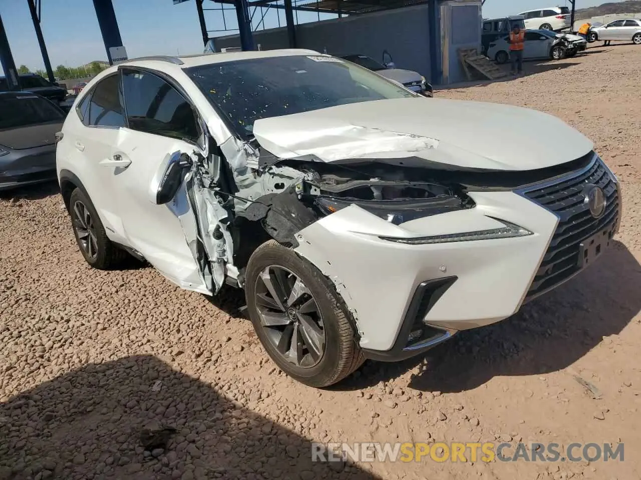 4 Photograph of a damaged car JTJGJRDZ6M5013303 LEXUS NX 2021