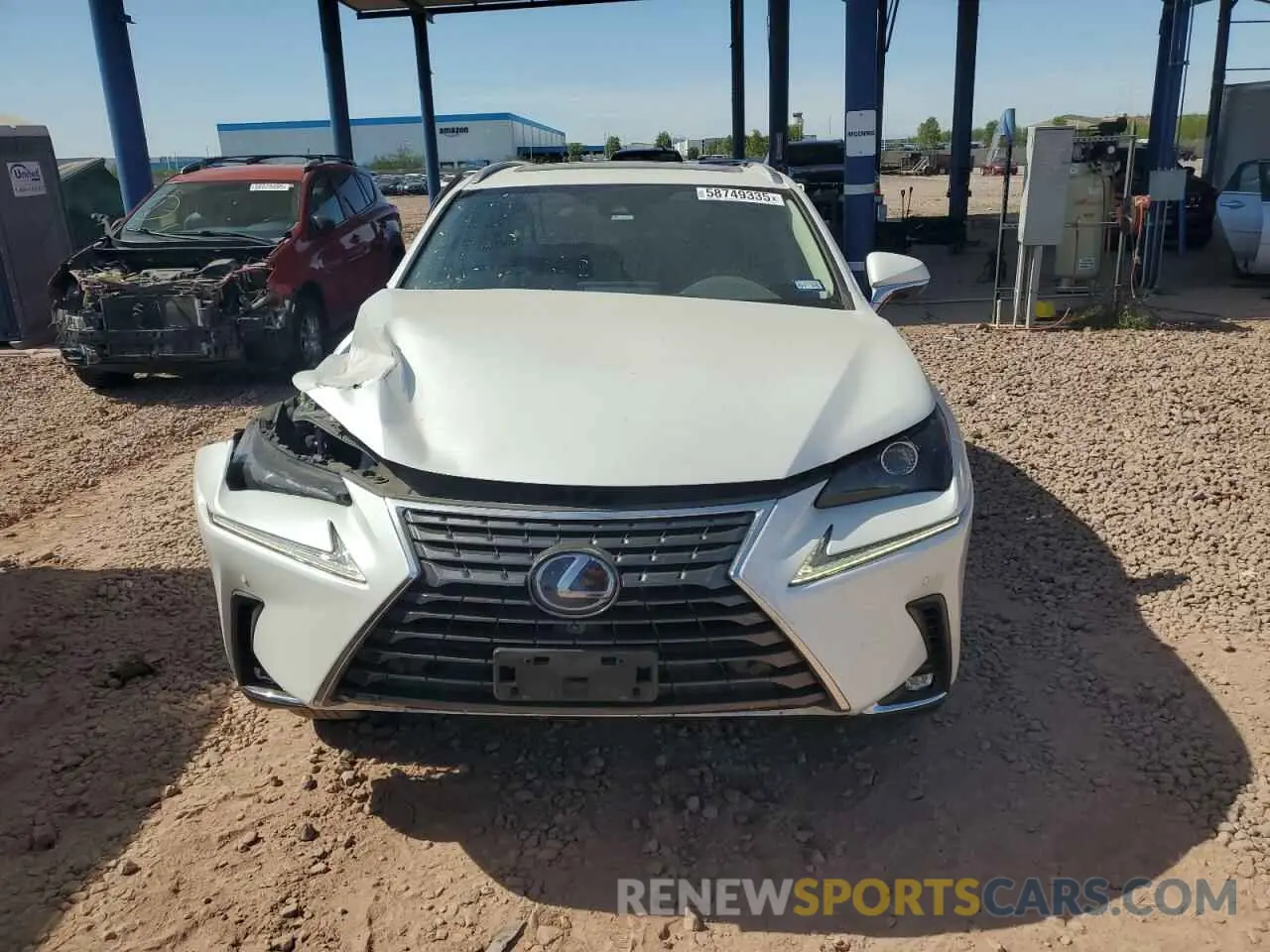 5 Photograph of a damaged car JTJGJRDZ6M5013303 LEXUS NX 2021