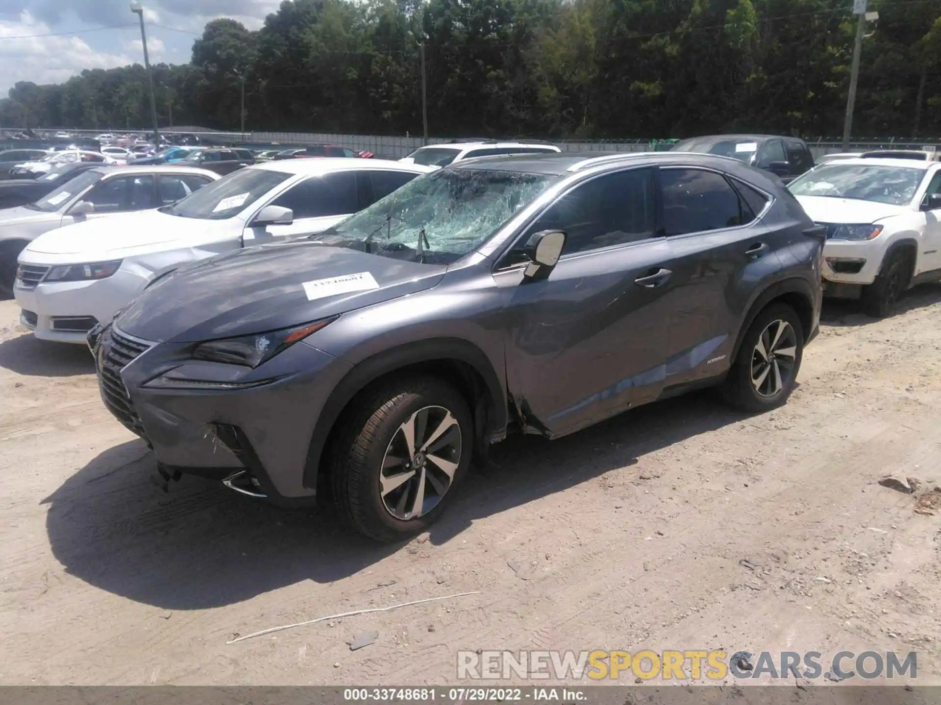 2 Photograph of a damaged car JTJGJRDZ7M2148002 LEXUS NX 2021