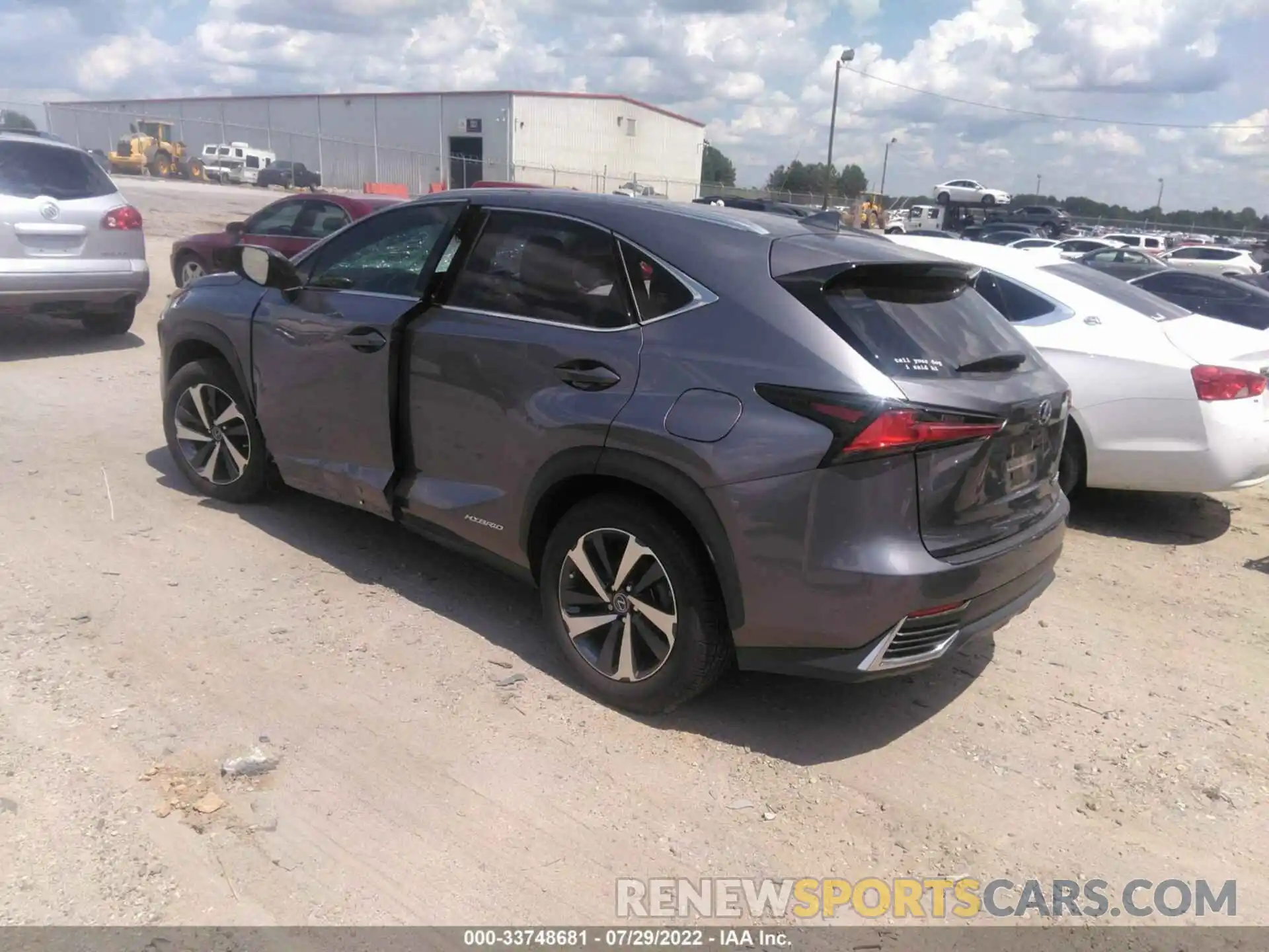 3 Photograph of a damaged car JTJGJRDZ7M2148002 LEXUS NX 2021