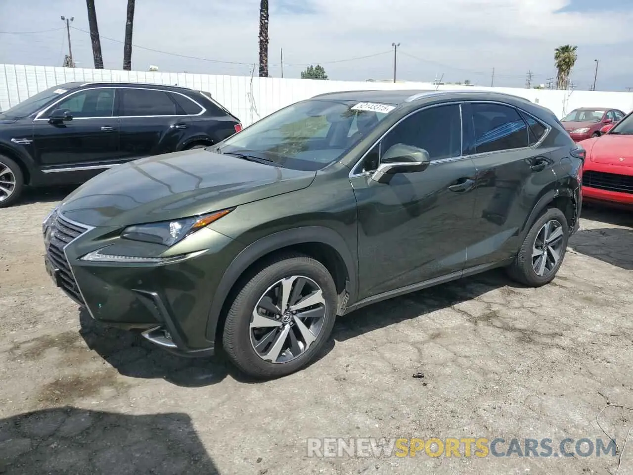 1 Photograph of a damaged car JTJGJRDZ7M2155967 LEXUS NX 2021