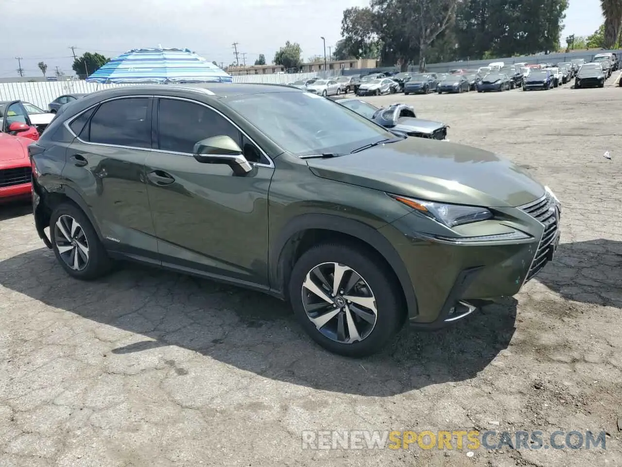4 Photograph of a damaged car JTJGJRDZ7M2155967 LEXUS NX 2021