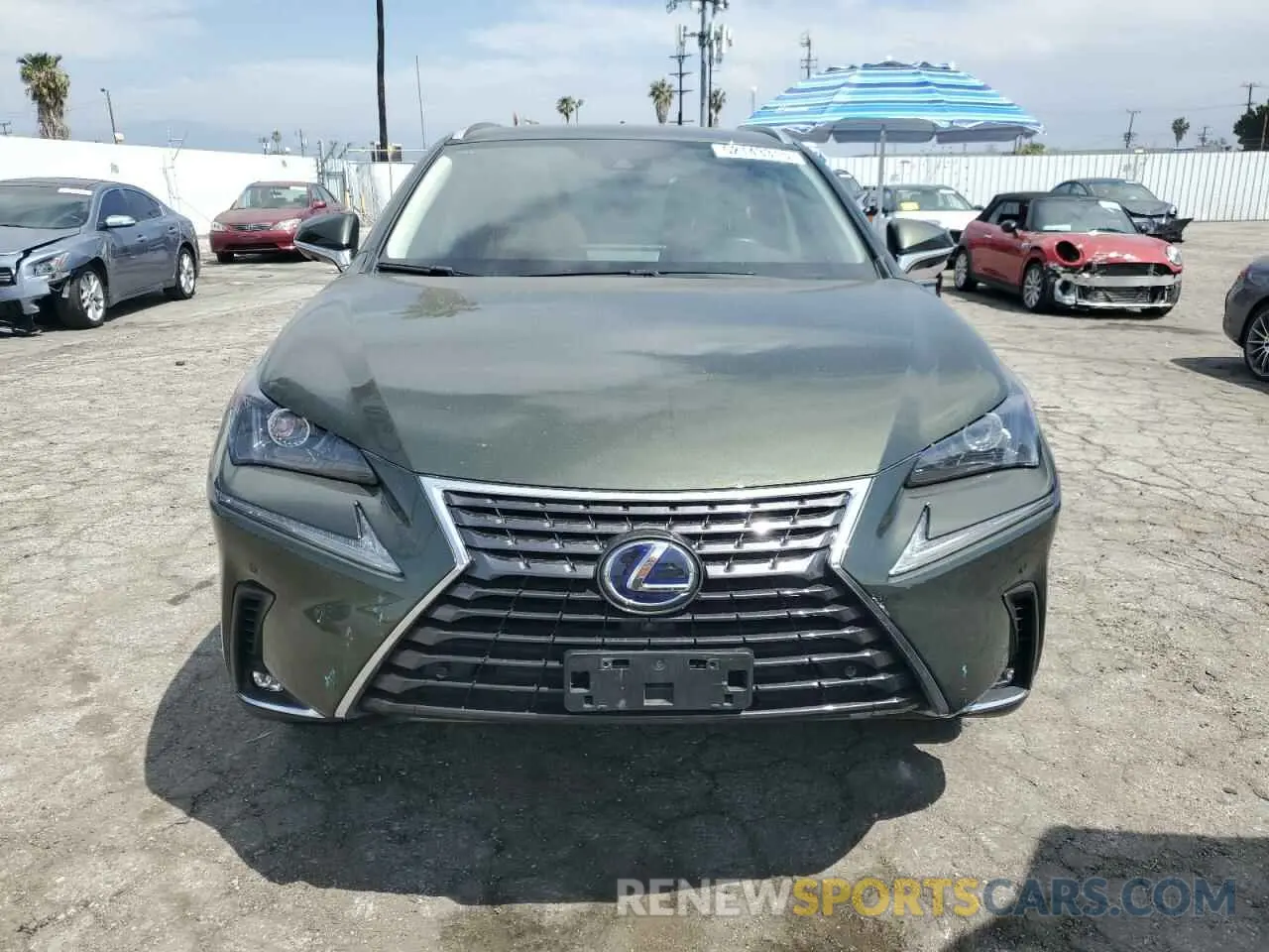 5 Photograph of a damaged car JTJGJRDZ7M2155967 LEXUS NX 2021