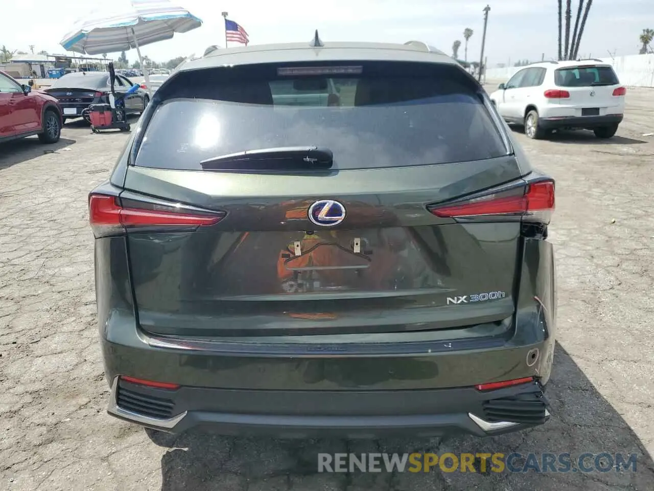 6 Photograph of a damaged car JTJGJRDZ7M2155967 LEXUS NX 2021