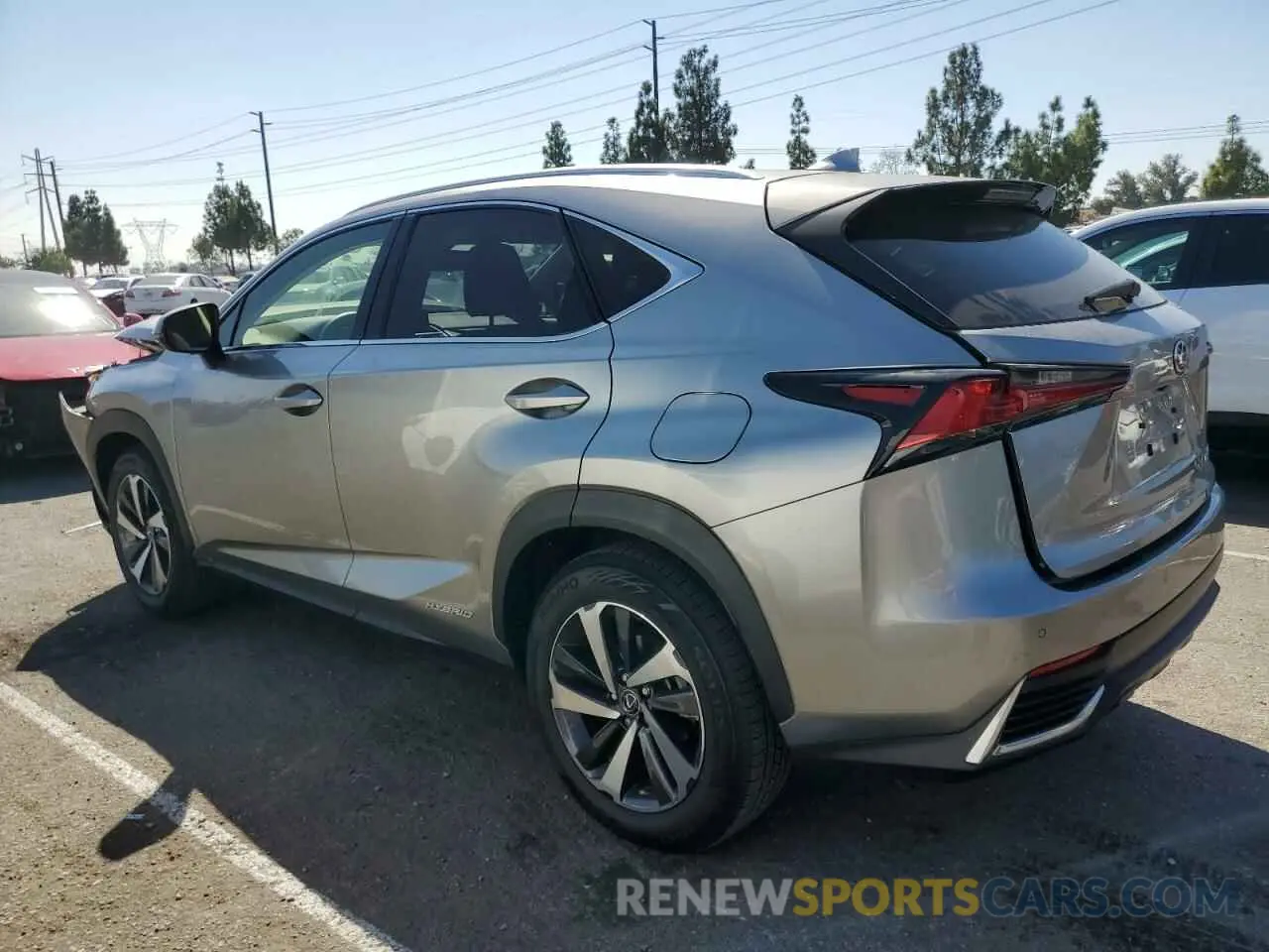 2 Photograph of a damaged car JTJGJRDZ7M2155998 LEXUS NX 2021