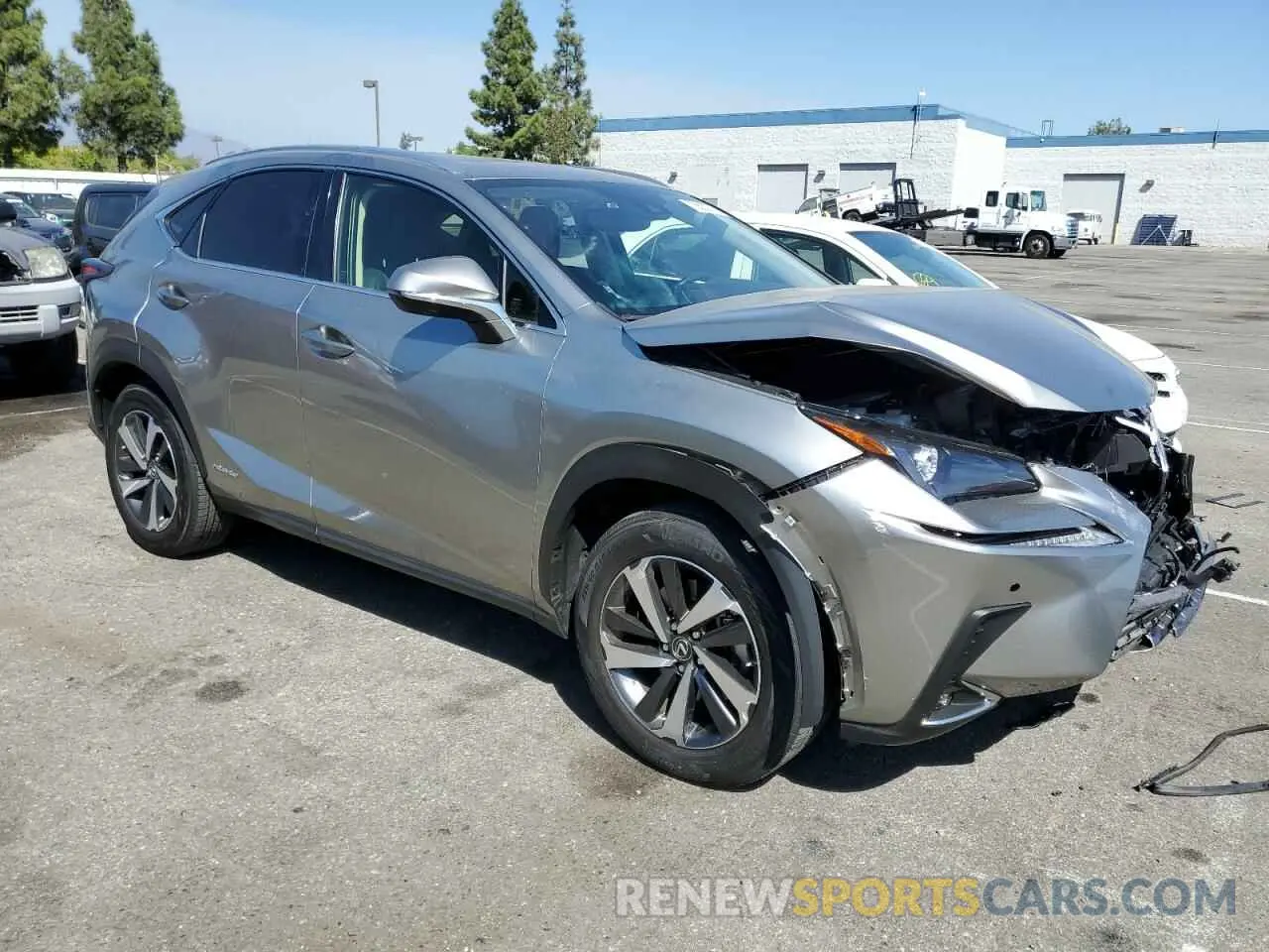 4 Photograph of a damaged car JTJGJRDZ7M2155998 LEXUS NX 2021