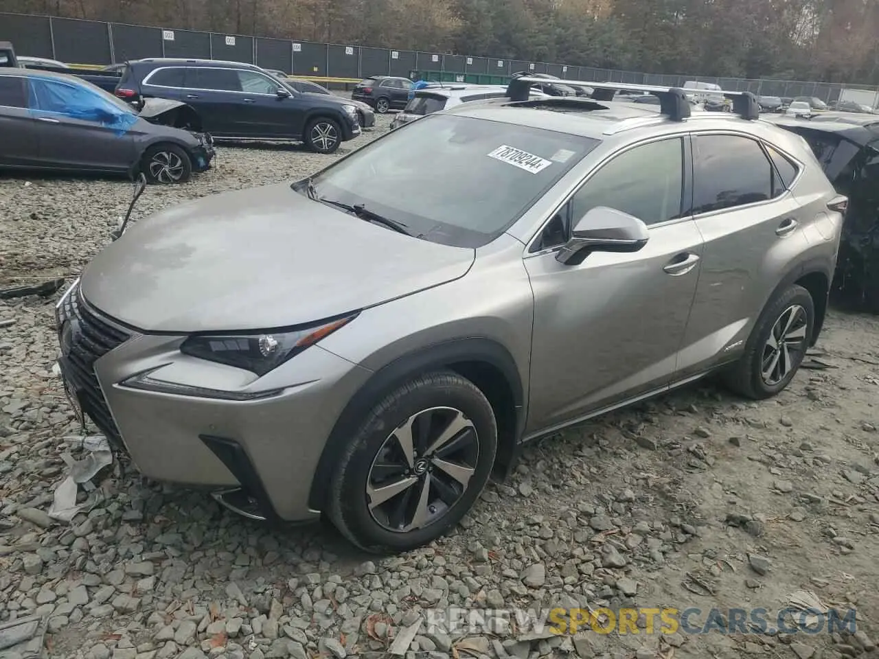 1 Photograph of a damaged car JTJGJRDZ7M2161509 LEXUS NX 2021