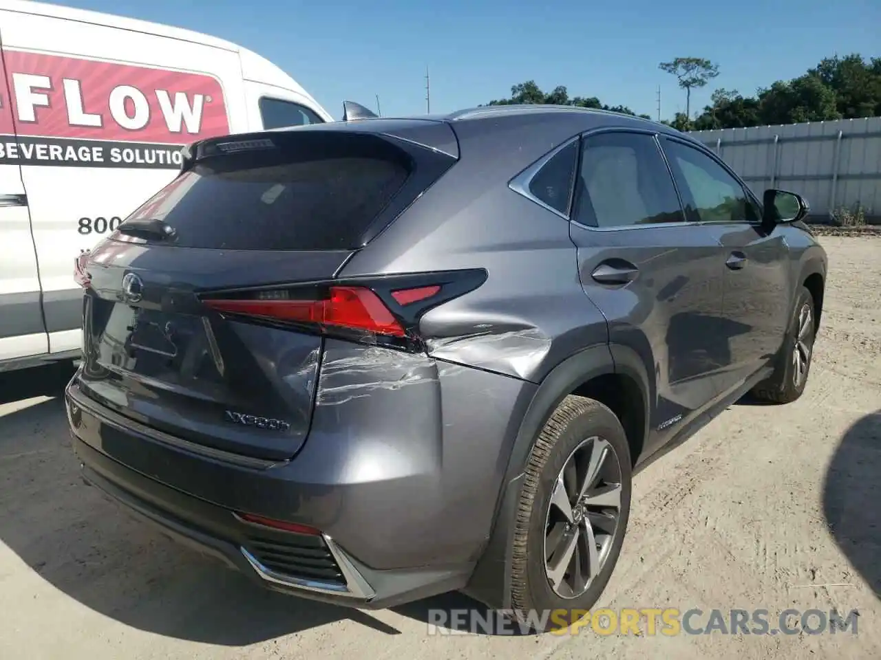 4 Photograph of a damaged car JTJGJRDZ7M2168556 LEXUS NX 2021