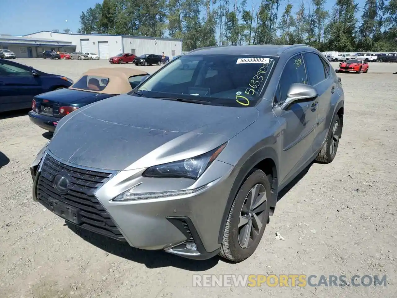 2 Photograph of a damaged car JTJGJRDZ8M2150146 LEXUS NX 2021