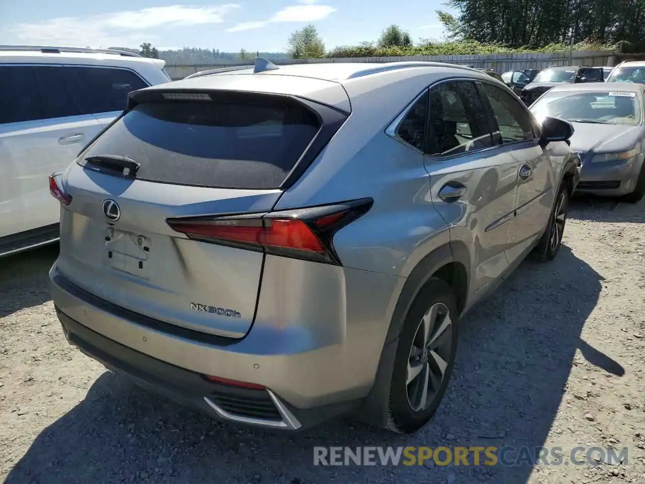 4 Photograph of a damaged car JTJGJRDZ8M2150146 LEXUS NX 2021