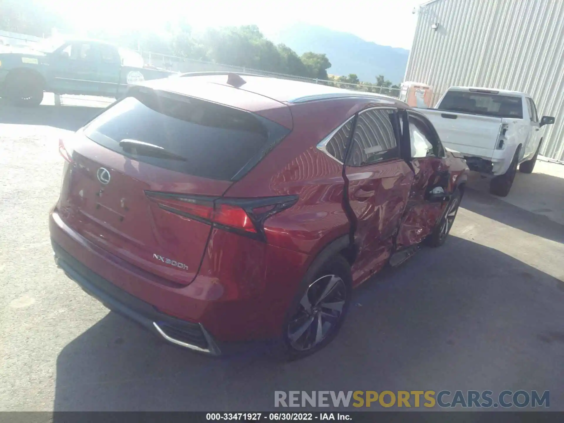 4 Photograph of a damaged car JTJGJRDZ8M2164712 LEXUS NX 2021