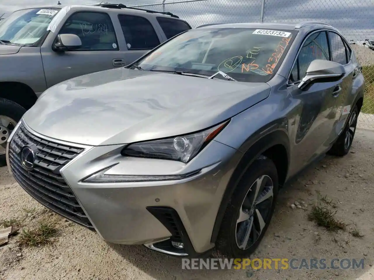 2 Photograph of a damaged car JTJGJRDZ8M2165942 LEXUS NX 2021