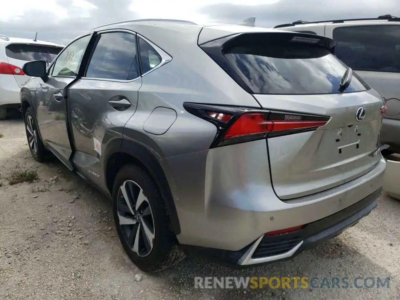 3 Photograph of a damaged car JTJGJRDZ8M2165942 LEXUS NX 2021