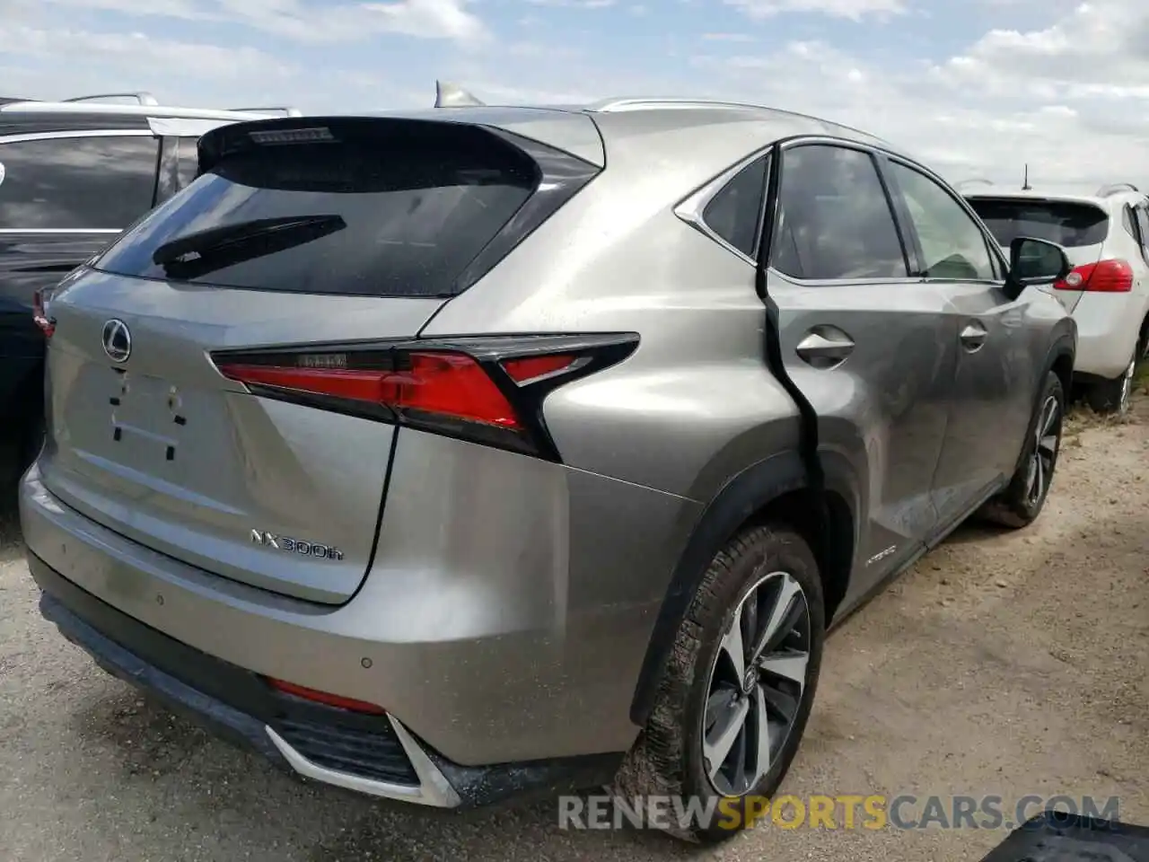 4 Photograph of a damaged car JTJGJRDZ8M2165942 LEXUS NX 2021