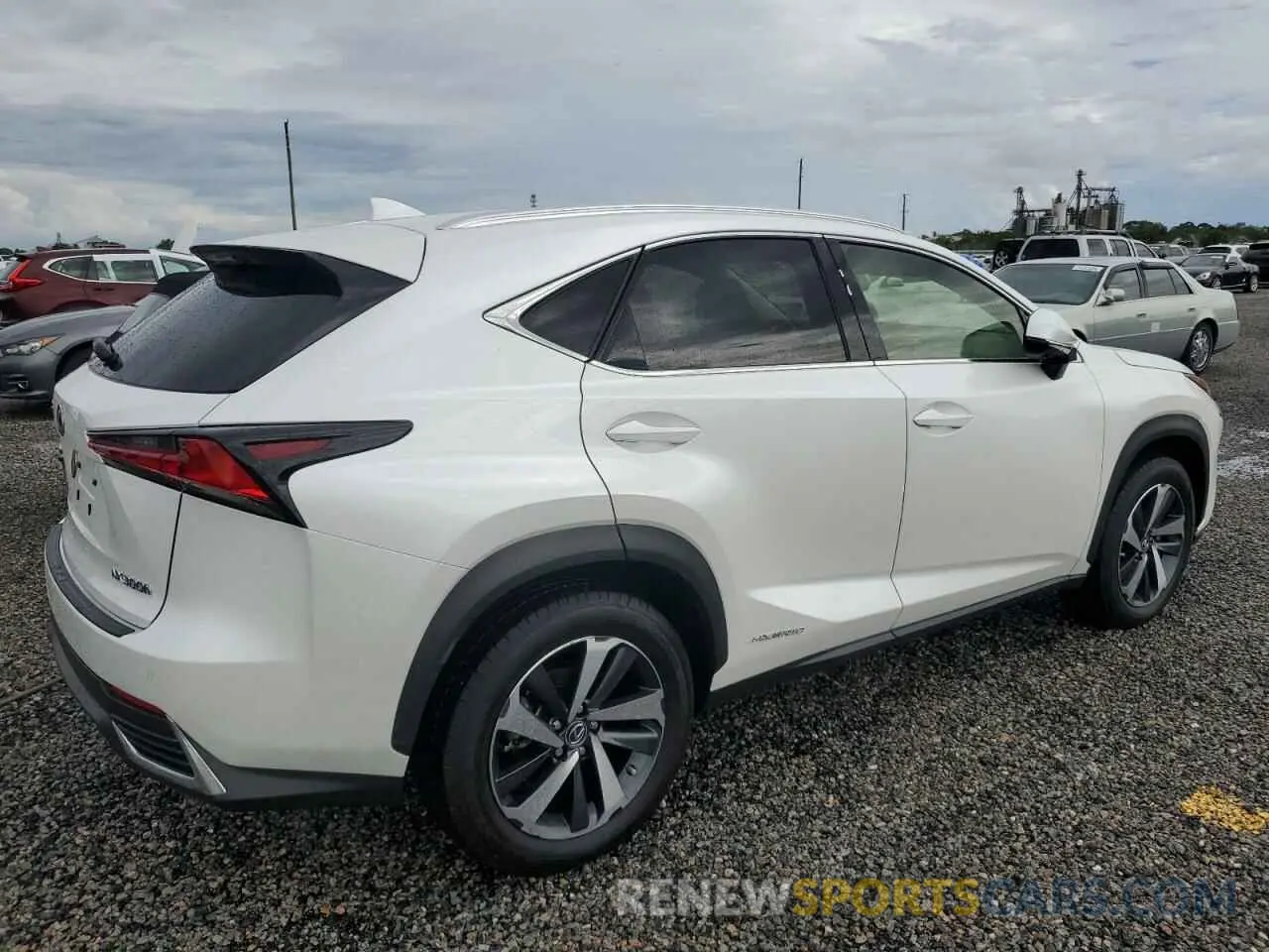 3 Photograph of a damaged car JTJGJRDZ8M5014923 LEXUS NX 2021