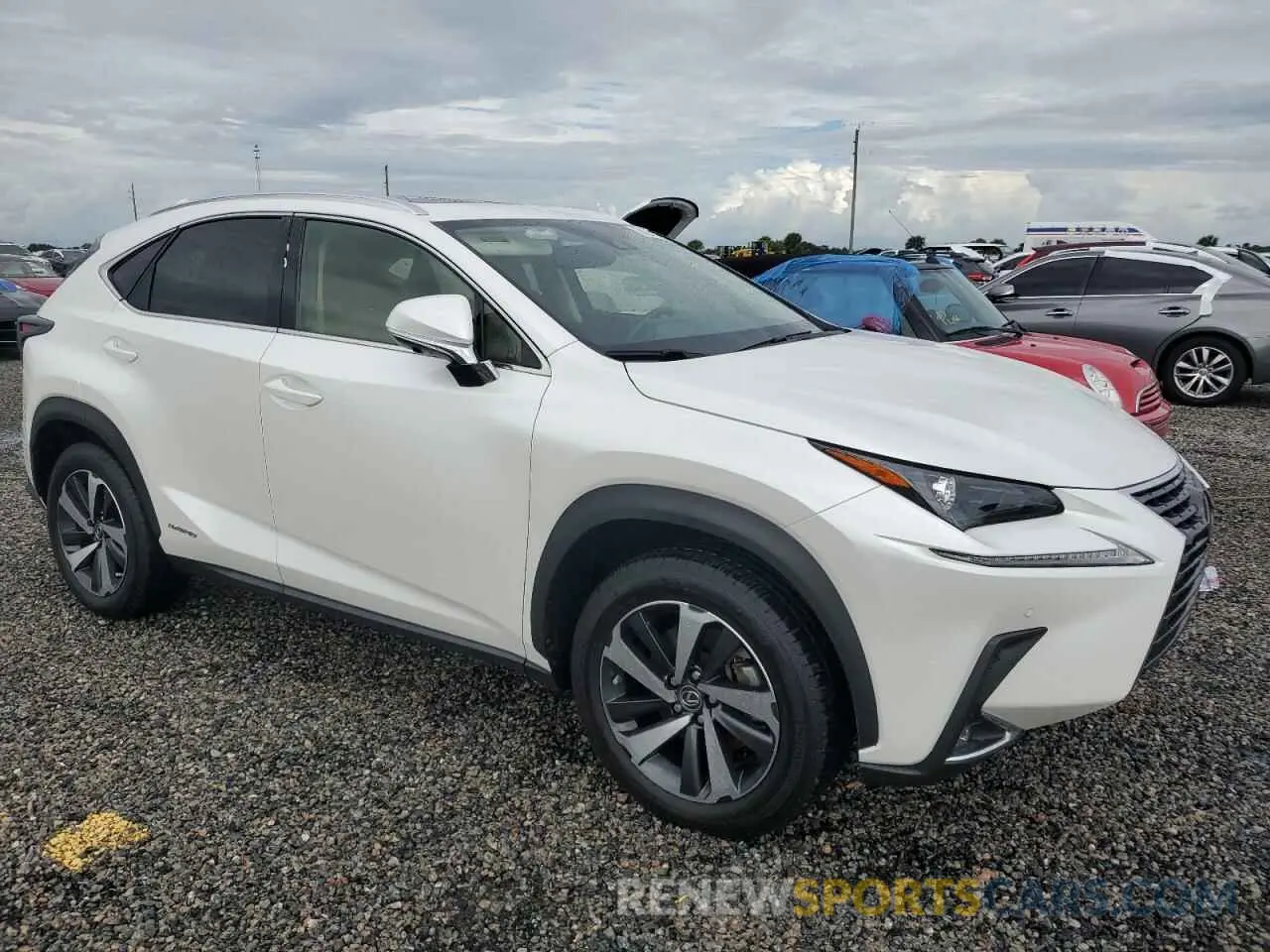 4 Photograph of a damaged car JTJGJRDZ8M5014923 LEXUS NX 2021