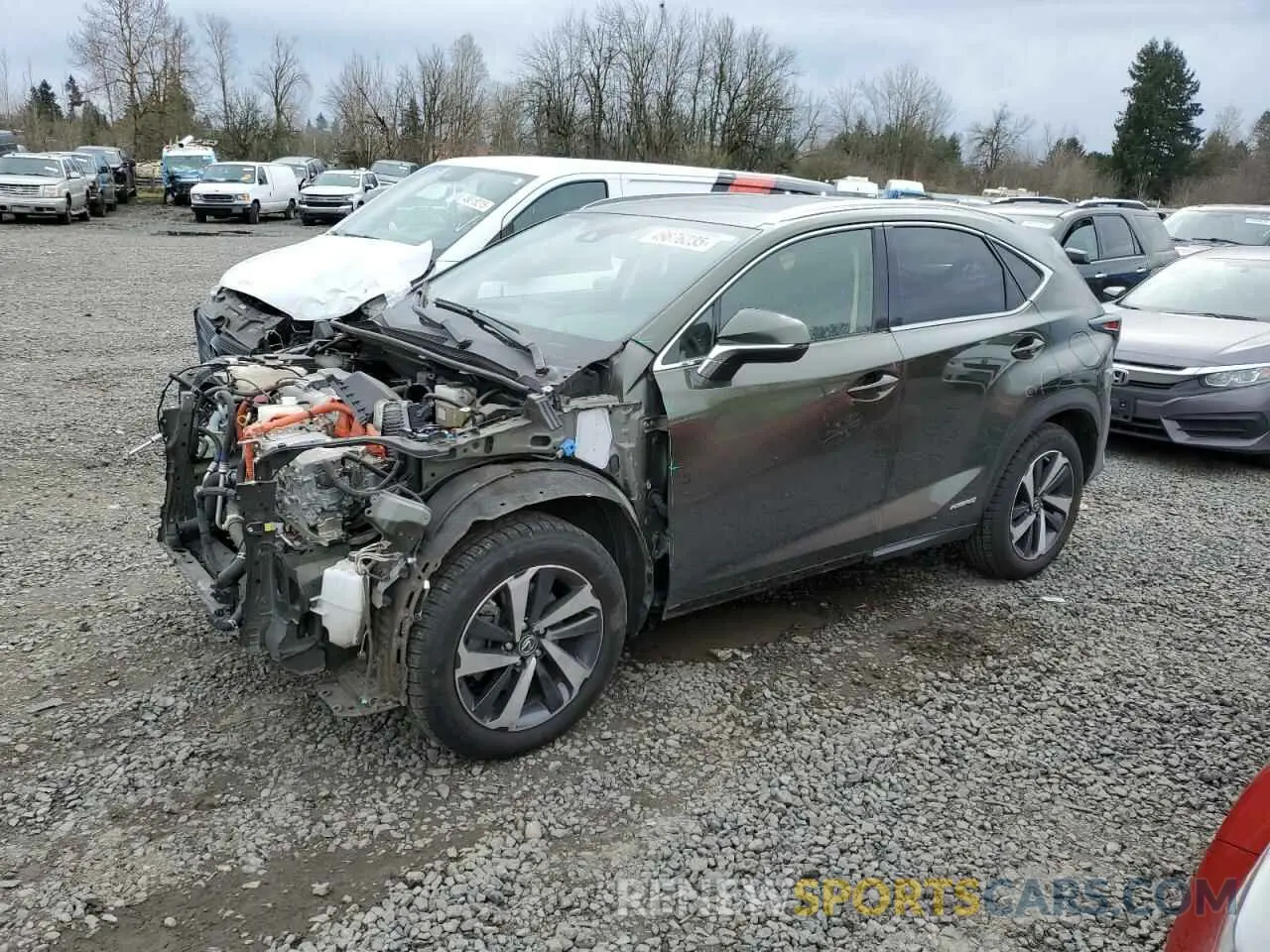 1 Photograph of a damaged car JTJGJRDZ9M2155016 LEXUS NX 2021