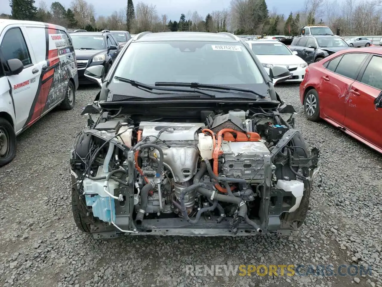 5 Photograph of a damaged car JTJGJRDZ9M2155016 LEXUS NX 2021