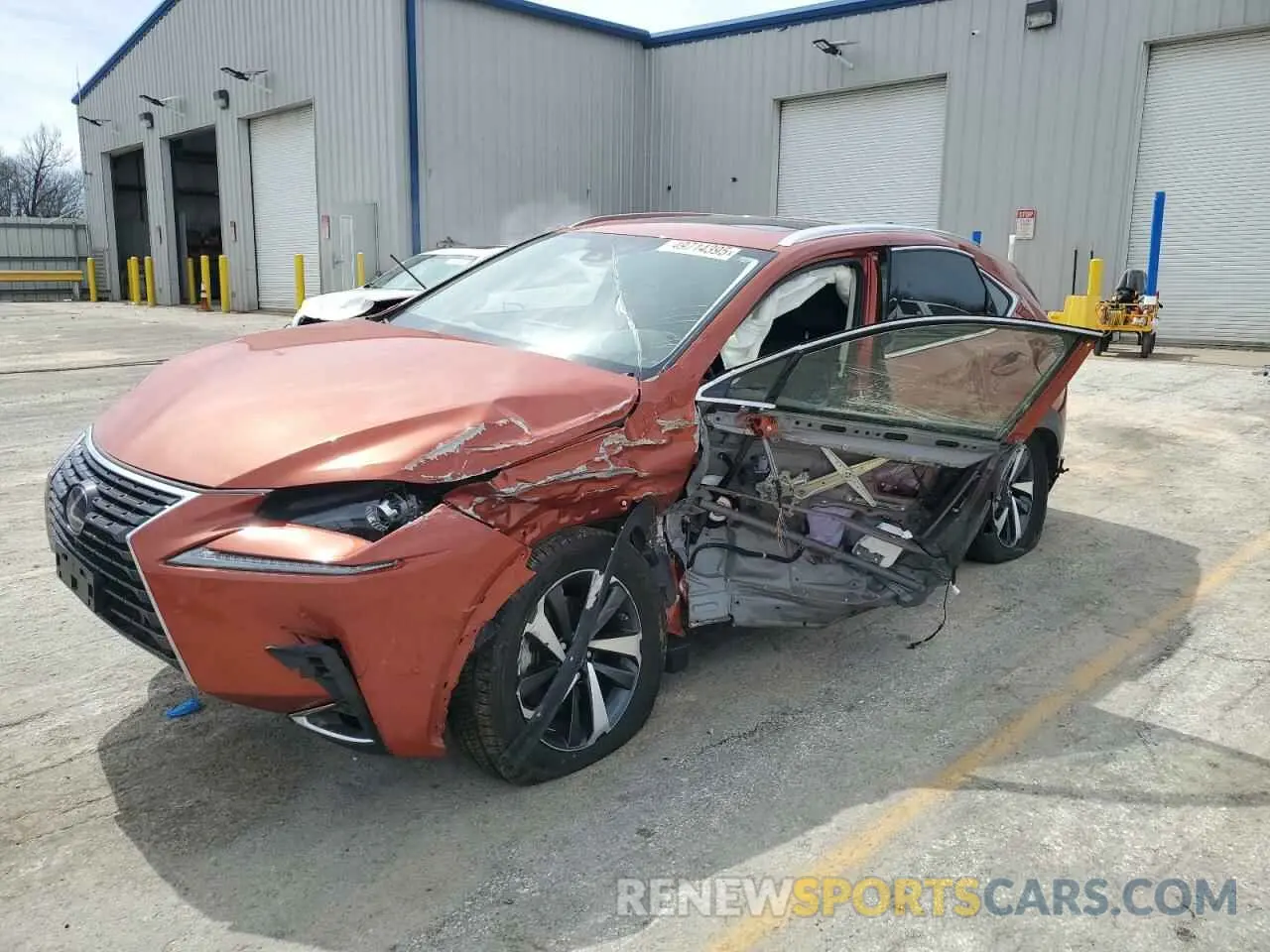1 Photograph of a damaged car JTJGJRDZ9M2157039 LEXUS NX 2021