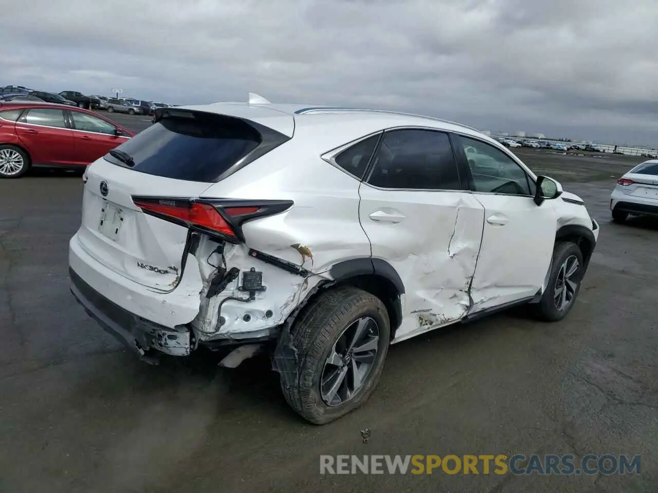 3 Photograph of a damaged car JTJGJRDZ9M2166856 LEXUS NX 2021