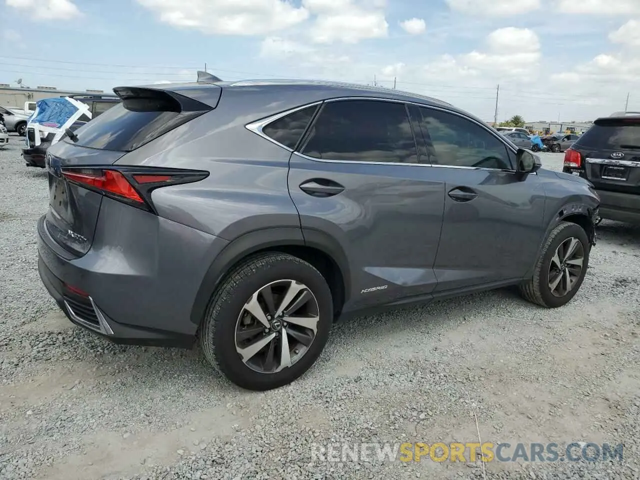 3 Photograph of a damaged car JTJGJRDZXM2155719 LEXUS NX 2021