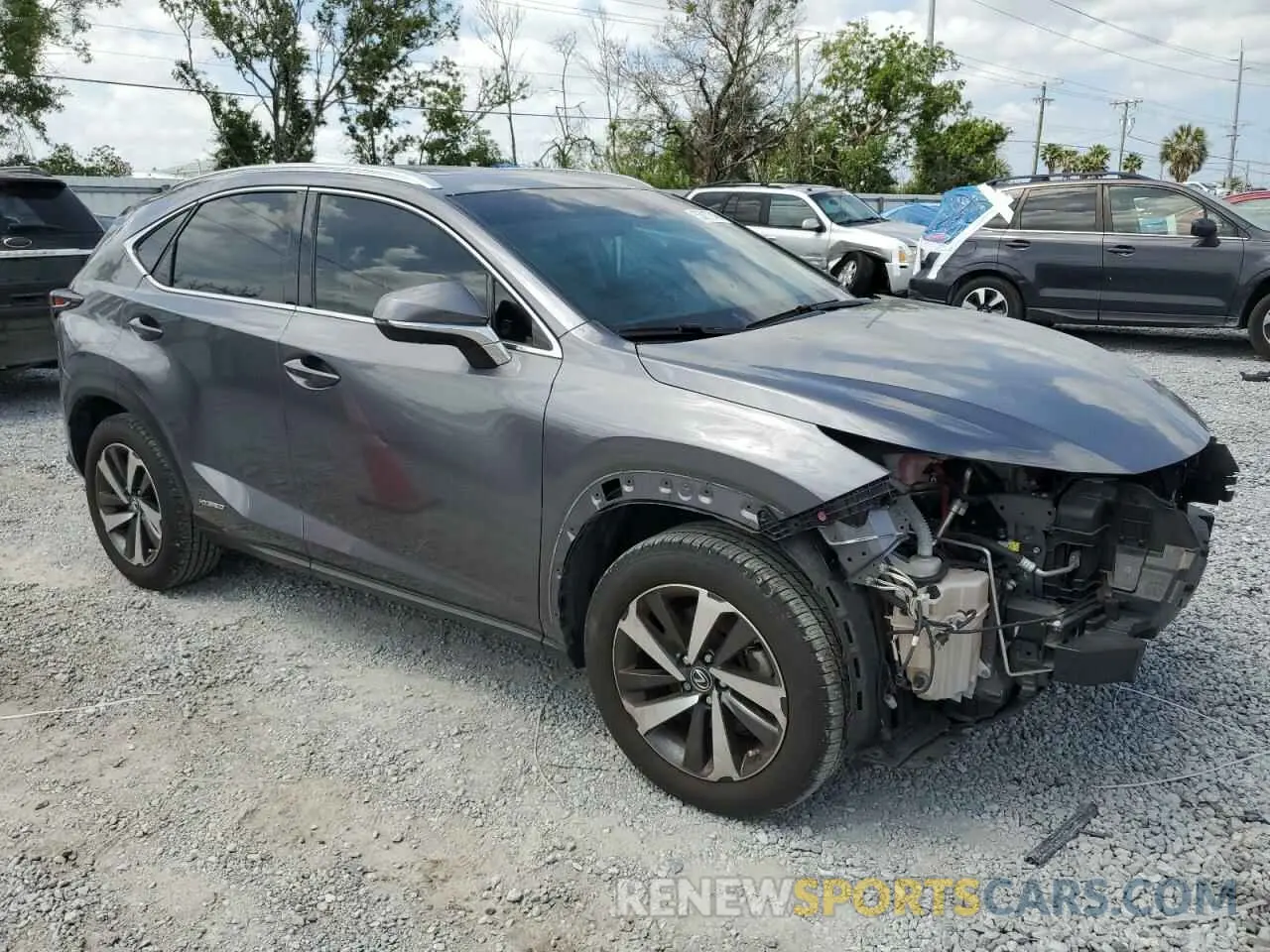 4 Photograph of a damaged car JTJGJRDZXM2155719 LEXUS NX 2021