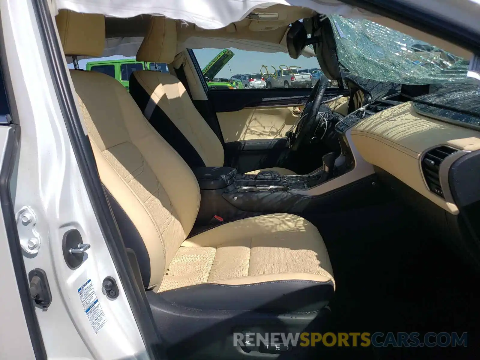 5 Photograph of a damaged car JTJHJRDZ6M2155415 LEXUS NX 2021