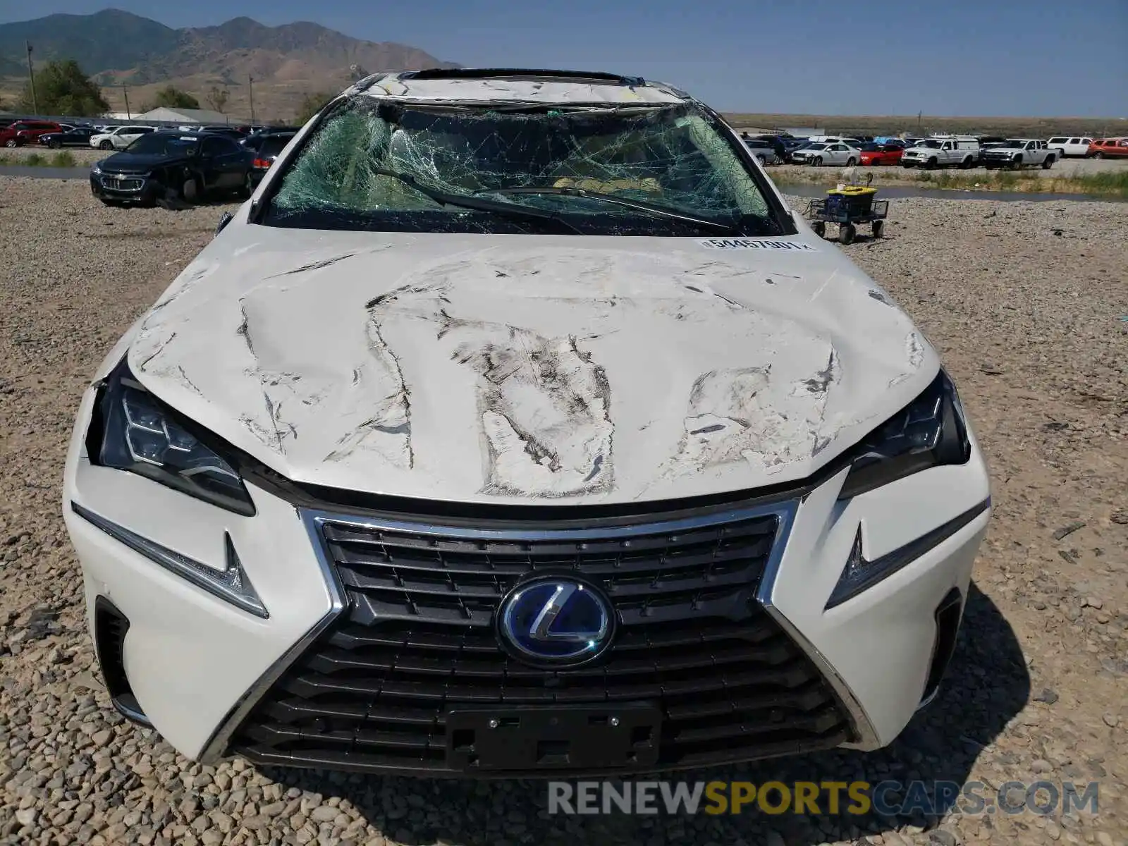 9 Photograph of a damaged car JTJHJRDZ6M2155415 LEXUS NX 2021