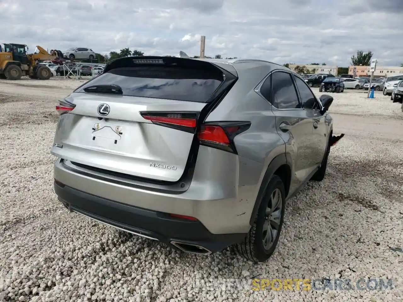 4 Photograph of a damaged car JTJSARBZ0M2186328 LEXUS NX 2021