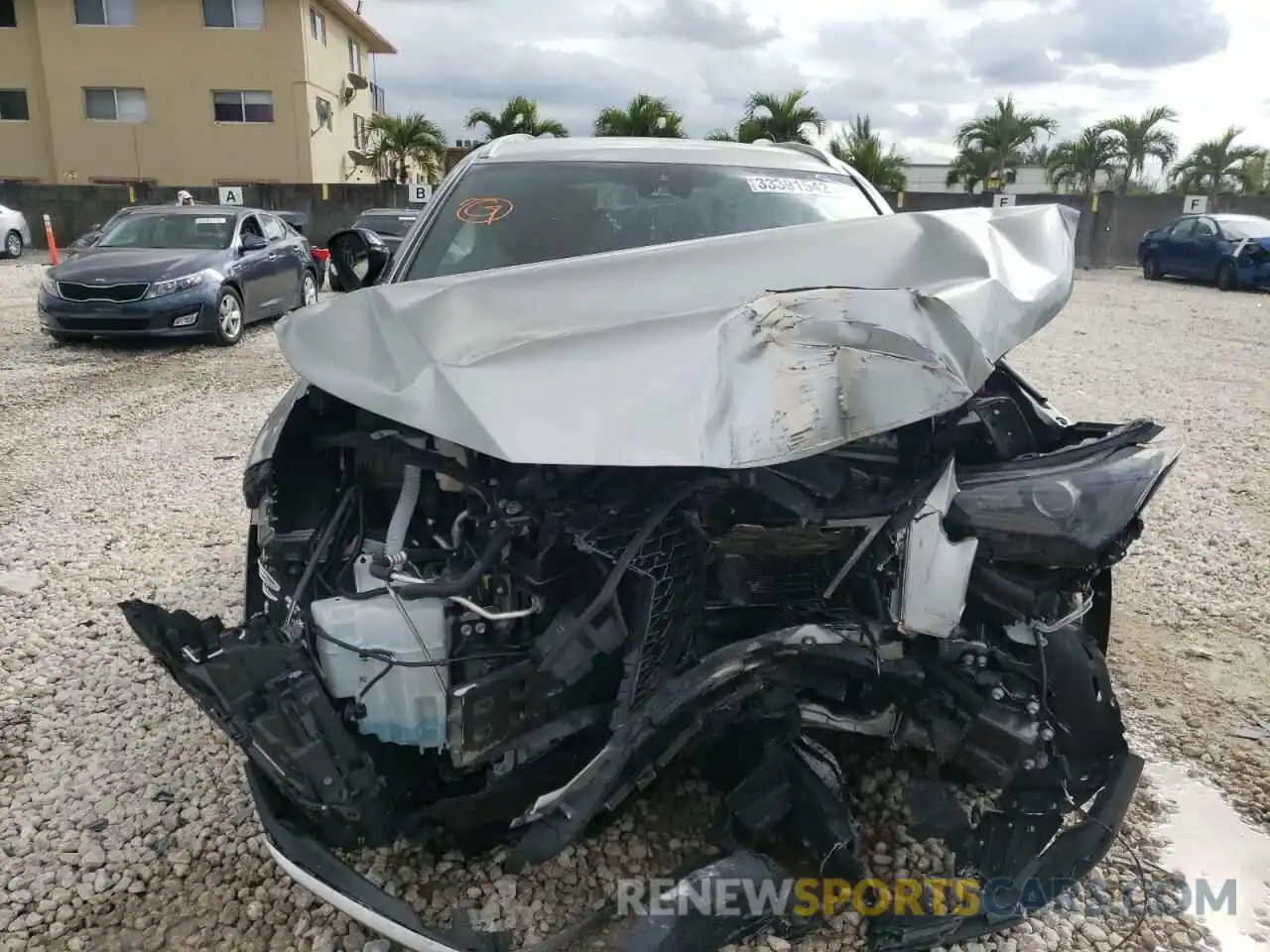 9 Photograph of a damaged car JTJSARBZ0M2186328 LEXUS NX 2021