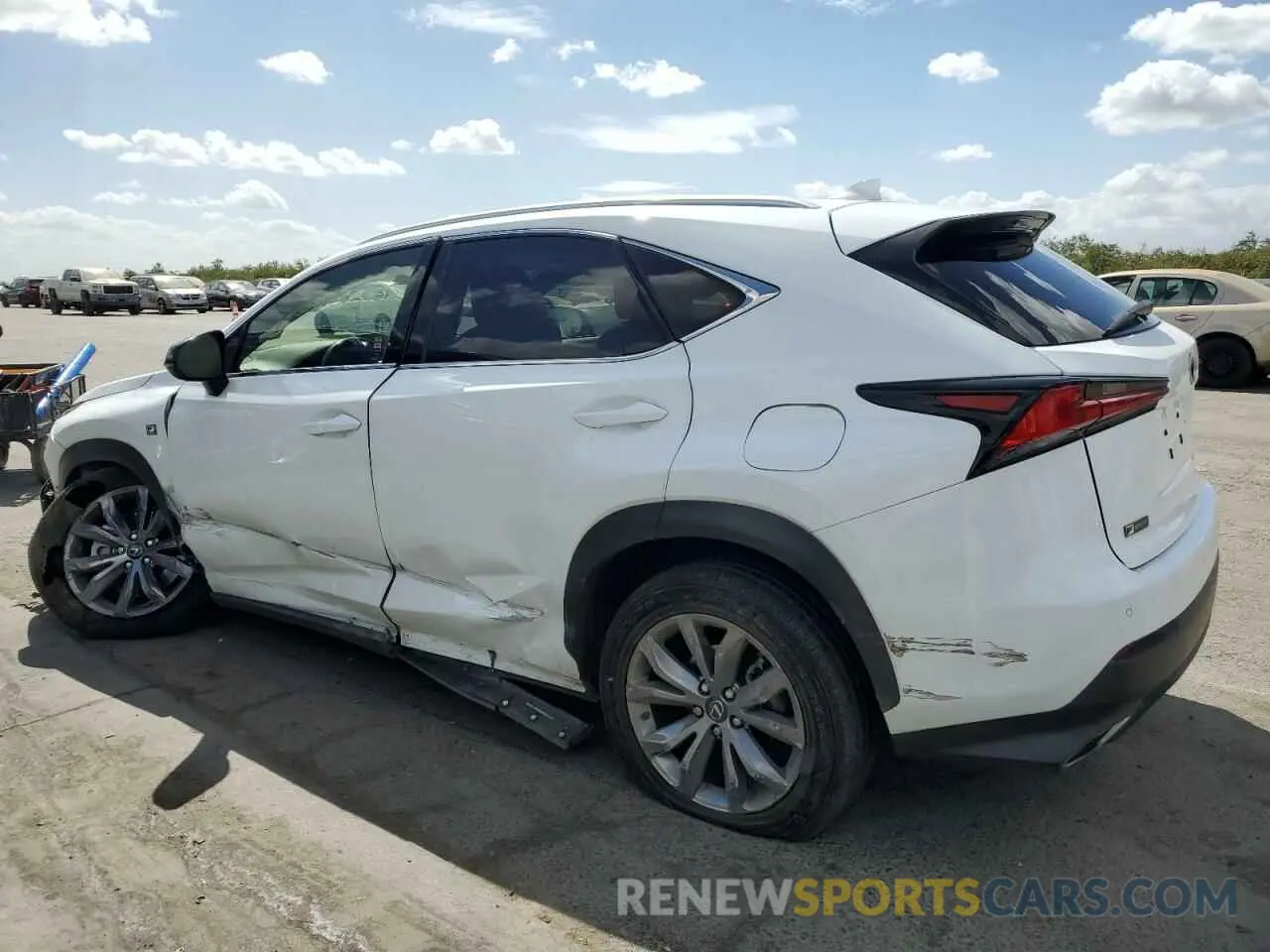 2 Photograph of a damaged car JTJSARBZ0M2196454 LEXUS NX 2021