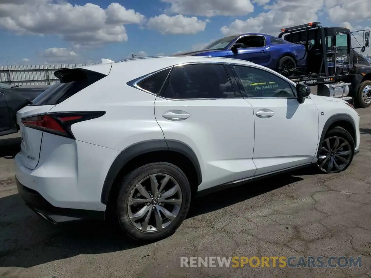 3 Photograph of a damaged car JTJSARBZ0M2196454 LEXUS NX 2021