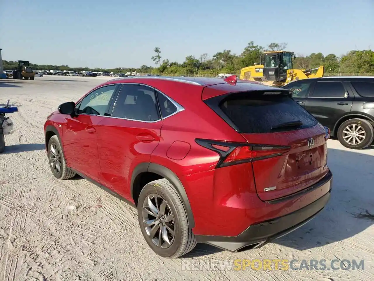 3 Photograph of a damaged car JTJSARBZ0M2199189 LEXUS NX 2021