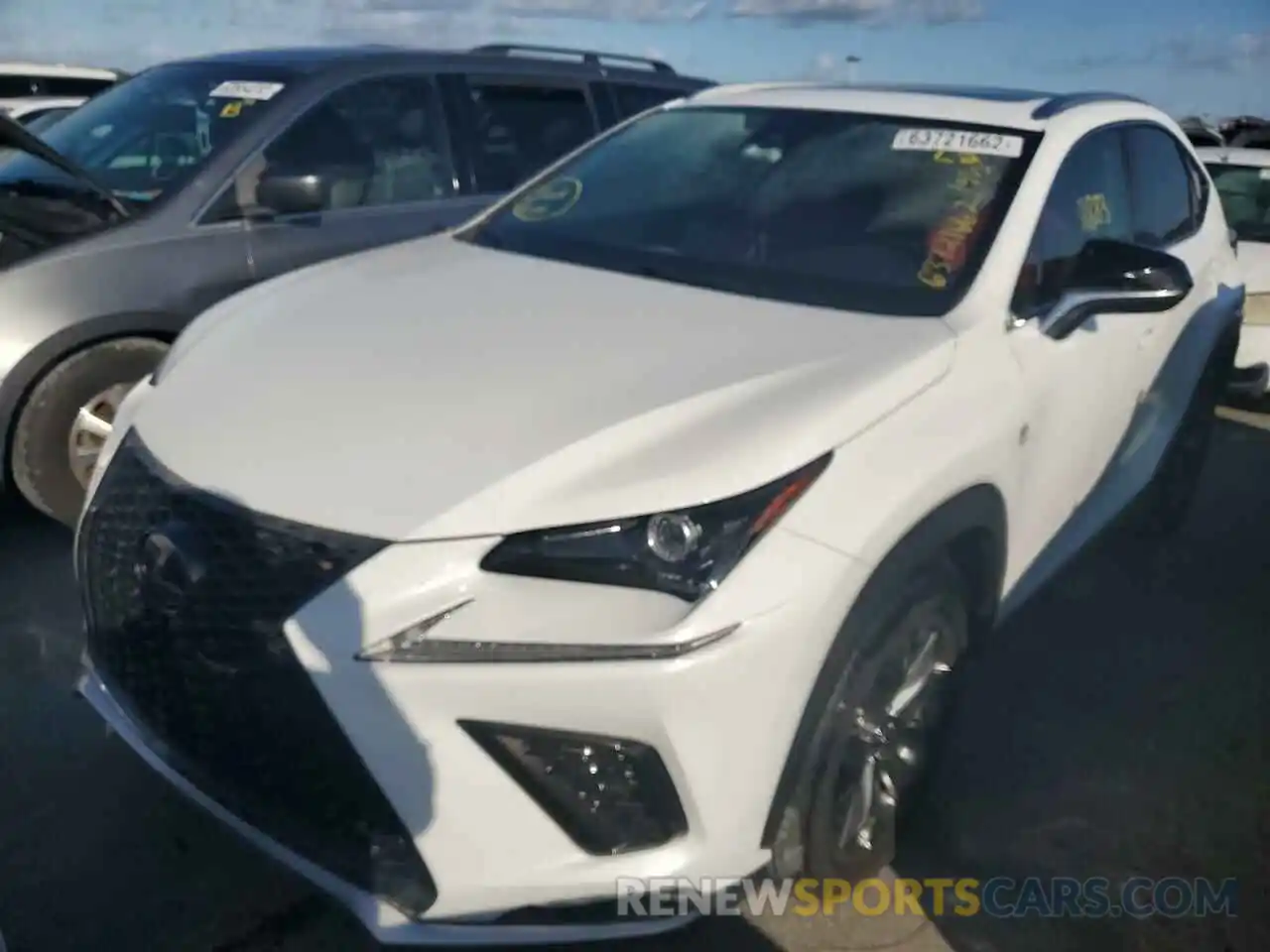 2 Photograph of a damaged car JTJSARBZ0M2201281 LEXUS NX 2021